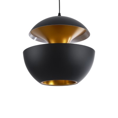 GLOBOSTAR® SEVILLE 01269 Μοντέρνο Κρεμαστό Φωτιστικό Οροφής με Ντουί 1 x E27 AC 220-240V IP20 - Μαύρο & Χρυσό - Μ35 x Π35 x Υ35cm GLOBOSTAR® SEVILLE 01269 Μοντέρνο Κρεμαστό Φωτιστικό Οροφής με Ντουί 1 x E27 AC 220-240V IP20 - Μαύρο & Χρυσό - Μ35 x Π35 x Υ35cm