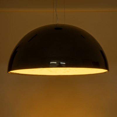 GloboStar® SERENIA BLACK 01272 Μοντέρνο Κρεμαστό Φωτιστικό Οροφής Μονόφωτο Μαύρο Γύψινο Καμπάνα Φ90 x Y45cm Διακόσμηση - Φωτισμός - Χαλιά GloboStar® SERENIA BLACK 01272 Μοντέρνο Κρεμαστό Φωτιστικό Οροφής Μονόφωτο Μαύρο Γύψινο Καμπάνα Φ90 x Y45cm Διακόσμηση - Φωτισμός - Χαλιά