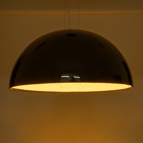 GloboStar® SERENIA BLACK 01272 Μοντέρνο Κρεμαστό Φωτιστικό Οροφής Μονόφωτο Μαύρο Γύψινο Καμπάνα Φ90 x Y45cm Διακόσμηση - Φωτισμός - Χαλιά GloboStar® SERENIA BLACK 01272 Μοντέρνο Κρεμαστό Φωτιστικό Οροφής Μονόφωτο Μαύρο Γύψινο Καμπάνα Φ90 x Y45cm Διακόσμηση - Φωτισμός - Χαλιά