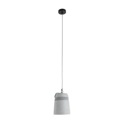 GLOBOSTAR® TRIBECA 01321 Μοντέρνο Κρεμαστό Φωτιστικό Οροφής με Ντουί 1 x E27 AC 220-240V IP20 - Γκρι & Μαύρο - Μ20 x Π20 x Υ26cm GLOBOSTAR® TRIBECA 01321 Μοντέρνο Κρεμαστό Φωτιστικό Οροφής με Ντουί 1 x E27 AC 220-240V IP20 - Γκρι & Μαύρο - Μ20 x Π20 x Υ26cm