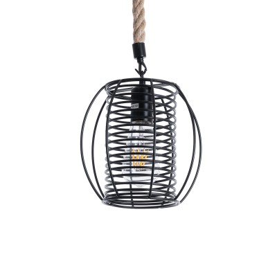 GLOBOSTAR® ORVAL 01689 Μοντέρνο Κρεμαστό Φωτιστικό Οροφής με Ντουί 1 x E27 AC 220-240V IP20 - Μαύρο & Μπεζ - Μ20 x Π20 x Υ20cm GLOBOSTAR® ORVAL 01689 Μοντέρνο Κρεμαστό Φωτιστικό Οροφής με Ντουί 1 x E27 AC 220-240V IP20 - Μαύρο & Μπεζ - Μ20 x Π20 x Υ20cm