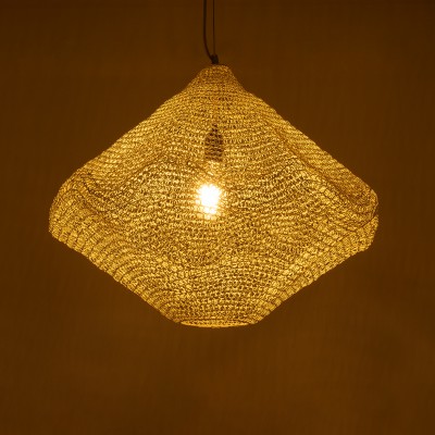 GLOBOSTAR® KENTUCKY 01865 Vintage Κρεμαστό Φωτιστικό Οροφής με Ντουί 1 x E27 AC 220-240V IP20 - Μπεζ - Μ60 x Π60 x Υ50cm GLOBOSTAR® KENTUCKY 01865 Vintage Κρεμαστό Φωτιστικό Οροφής με Ντουί 1 x E27 AC 220-240V IP20 - Μπεζ - Μ60 x Π60 x Υ50cm