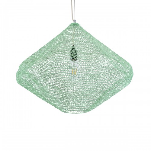 GloboStar® KENTUCKY 01866 Vintage Κρεμαστό Φωτιστικό Οροφής Μονόφωτο 1 x E27 AC220-240V IP20 - Φ60 x Υ50cm - Apple Green Μεταλλικό Πλέγμα - 5 Χρόνια Εγγύηση Διακόσμηση - Φως - Χαλιά GloboStar® KENTUCKY 01866 Vintage Κρεμαστό Φωτιστικό Οροφής Μονόφωτο 1 x E27 AC220-240V IP20 - Φ60 x Υ50cm - Apple Green Μεταλλικό Πλέγμα - 5 Χρόνια Εγγύηση Διακόσμηση - Φως - Χαλιά