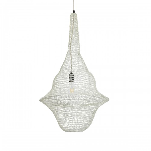 GLOBOSTAR® KENTUCKY 01874 Vintage Κρεμαστό Φωτιστικό Οροφής με Ντουί 1 x E27 AC 220-240V IP20 - Μπεζ - Μ50 x Π50 x Υ90cm GLOBOSTAR® KENTUCKY 01874 Vintage Κρεμαστό Φωτιστικό Οροφής με Ντουί 1 x E27 AC 220-240V IP20 - Μπεζ - Μ50 x Π50 x Υ90cm