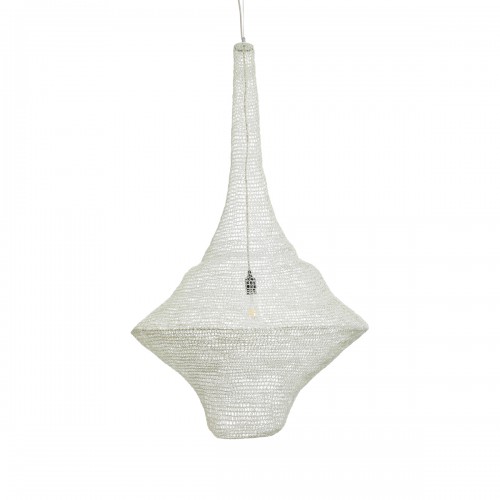 GLOBOSTAR® KENTUCKY 01877 Vintage Κρεμαστό Φωτιστικό Οροφής με Ντουί 1 x E27 AC 220-240V IP20 - Λευκό - Μ80 x Π80 x Υ140cm GLOBOSTAR® KENTUCKY 01877 Vintage Κρεμαστό Φωτιστικό Οροφής με Ντουί 1 x E27 AC 220-240V IP20 - Λευκό - Μ80 x Π80 x Υ140cm