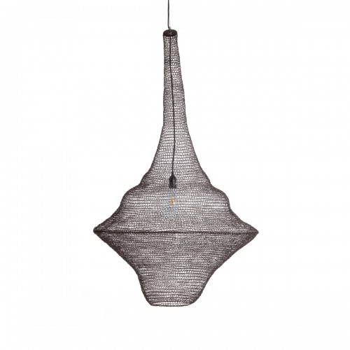 GloboStar® KENTUCKY 01878 Vintage Κρεμαστό Φωτιστικό Οροφής Μονόφωτο 1 x E27 AC220-240V IP20 - Φ80 x Υ140cm - Σκούρο Καφέ Μεταλλικό Πλέγμα - 5 Χρόνια Εγγύηση Διακόσμηση - Φως - Χαλιά GloboStar® KENTUCKY 01878 Vintage Κρεμαστό Φωτιστικό Οροφής Μονόφωτο 1 x E27 AC220-240V IP20 - Φ80 x Υ140cm - Σκούρο Καφέ Μεταλλικό Πλέγμα - 5 Χρόνια Εγγύηση Διακόσμηση - Φως - Χαλιά