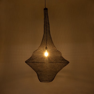 GloboStar® KENTUCKY 01878 Vintage Κρεμαστό Φωτιστικό Οροφής Μονόφωτο 1 x E27 AC220-240V IP20 - Φ80 x Υ140cm - Σκούρο Καφέ Μεταλλικό Πλέγμα - 5 Χρόνια Εγγύηση Διακόσμηση - Φως - Χαλιά GloboStar® KENTUCKY 01878 Vintage Κρεμαστό Φωτιστικό Οροφής Μονόφωτο 1 x E27 AC220-240V IP20 - Φ80 x Υ140cm - Σκούρο Καφέ Μεταλλικό Πλέγμα - 5 Χρόνια Εγγύηση Διακόσμηση - Φως - Χαλιά