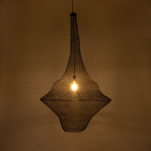 GloboStar® KENTUCKY 01878 Vintage Κρεμαστό Φωτιστικό Οροφής Μονόφωτο 1 x E27 AC220-240V IP20 - Φ80 x Υ140cm - Σκούρο Καφέ Μεταλλικό Πλέγμα - 5 Χρόνια Εγγύηση Διακόσμηση - Φως - Χαλιά GloboStar® KENTUCKY 01878 Vintage Κρεμαστό Φωτιστικό Οροφής Μονόφωτο 1 x E27 AC220-240V IP20 - Φ80 x Υ140cm - Σκούρο Καφέ Μεταλλικό Πλέγμα - 5 Χρόνια Εγγύηση Διακόσμηση - Φως - Χαλιά