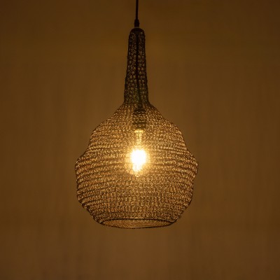 GloboStar® KENTUCKY 01881 Vintage Κρεμαστό Φωτιστικό Οροφής Μονόφωτο 1 x E27 AC220-240V IP20 - Φ30 x Υ50cm - Σκούρο Καφέ Μεταλλικό Πλέγμα - 5 Χρόνια Εγγύηση Διακόσμηση - Φως - Χαλιά GloboStar® KENTUCKY 01881 Vintage Κρεμαστό Φωτιστικό Οροφής Μονόφωτο 1 x E27 AC220-240V IP20 - Φ30 x Υ50cm - Σκούρο Καφέ Μεταλλικό Πλέγμα - 5 Χρόνια Εγγύηση Διακόσμηση - Φως - Χαλιά