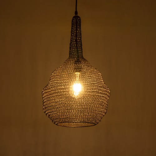 GloboStar® KENTUCKY 01881 Vintage Κρεμαστό Φωτιστικό Οροφής Μονόφωτο 1 x E27 AC220-240V IP20 - Φ30 x Υ50cm - Σκούρο Καφέ Μεταλλικό Πλέγμα - 5 Χρόνια Εγγύηση Διακόσμηση - Φως - Χαλιά GloboStar® KENTUCKY 01881 Vintage Κρεμαστό Φωτιστικό Οροφής Μονόφωτο 1 x E27 AC220-240V IP20 - Φ30 x Υ50cm - Σκούρο Καφέ Μεταλλικό Πλέγμα - 5 Χρόνια Εγγύηση Διακόσμηση - Φως - Χαλιά