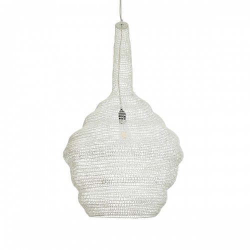 GLOBOSTAR® KENTUCKY 01883 Vintage Κρεμαστό Φωτιστικό Οροφής με Ντουί 1 x E27 AC 220-240V IP20 - Λευκό - Μ60 x Π60 x Υ90cm GLOBOSTAR® KENTUCKY 01883 Vintage Κρεμαστό Φωτιστικό Οροφής με Ντουί 1 x E27 AC 220-240V IP20 - Λευκό - Μ60 x Π60 x Υ90cm