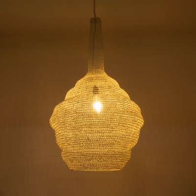 GLOBOSTAR® KENTUCKY 01883 Vintage Κρεμαστό Φωτιστικό Οροφής με Ντουί 1 x E27 AC 220-240V IP20 - Λευκό - Μ60 x Π60 x Υ90cm GLOBOSTAR® KENTUCKY 01883 Vintage Κρεμαστό Φωτιστικό Οροφής με Ντουί 1 x E27 AC 220-240V IP20 - Λευκό - Μ60 x Π60 x Υ90cm