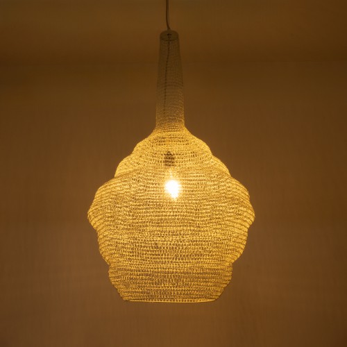 GLOBOSTAR® KENTUCKY 01883 Vintage Κρεμαστό Φωτιστικό Οροφής με Ντουί 1 x E27 AC 220-240V IP20 - Λευκό - Μ60 x Π60 x Υ90cm GLOBOSTAR® KENTUCKY 01883 Vintage Κρεμαστό Φωτιστικό Οροφής με Ντουί 1 x E27 AC 220-240V IP20 - Λευκό - Μ60 x Π60 x Υ90cm