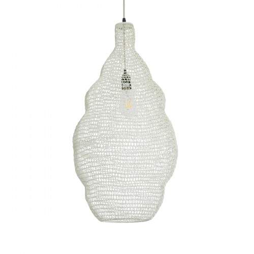 GLOBOSTAR® KENTUCKY 01895 Vintage Κρεμαστό Φωτιστικό Οροφής με Ντουί 1 x E27 AC 220-240V IP20 - Λευκό - Μ40 x Π40 x Υ70cm GLOBOSTAR® KENTUCKY 01895 Vintage Κρεμαστό Φωτιστικό Οροφής με Ντουί 1 x E27 AC 220-240V IP20 - Λευκό - Μ40 x Π40 x Υ70cm
