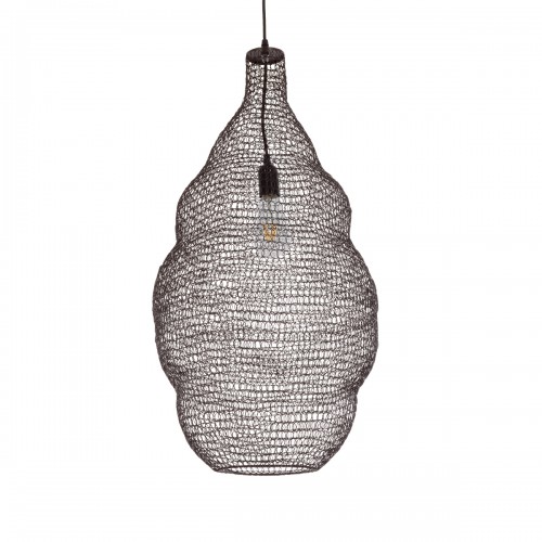 GloboStar® KENTUCKY 01896 Vintage Κρεμαστό Φωτιστικό Οροφής Μονόφωτο 1 x E27 AC220-240V IP20 - Φ40 x Υ70cm - Σκούρο Καφέ Μεταλλικό Πλέγμα - 5 Χρόνια Εγγύηση Διακόσμηση - Φως - Χαλιά GloboStar® KENTUCKY 01896 Vintage Κρεμαστό Φωτιστικό Οροφής Μονόφωτο 1 x E27 AC220-240V IP20 - Φ40 x Υ70cm - Σκούρο Καφέ Μεταλλικό Πλέγμα - 5 Χρόνια Εγγύηση Διακόσμηση - Φως - Χαλιά