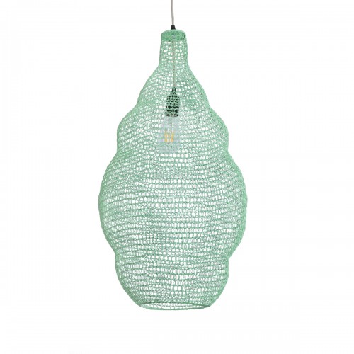 GloboStar® KENTUCKY 01897 Vintage Κρεμαστό Φωτιστικό Οροφής Μονόφωτο 1 x E27 AC220-240V IP20 - Φ40 x Υ70cm - Τιρκουάζ Μεταλλικό Πλέγμα - 5 Χρόνια Εγγύηση Διακόσμηση - Φως - Χαλιά GloboStar® KENTUCKY 01897 Vintage Κρεμαστό Φωτιστικό Οροφής Μονόφωτο 1 x E27 AC220-240V IP20 - Φ40 x Υ70cm - Τιρκουάζ Μεταλλικό Πλέγμα - 5 Χρόνια Εγγύηση Διακόσμηση - Φως - Χαλιά