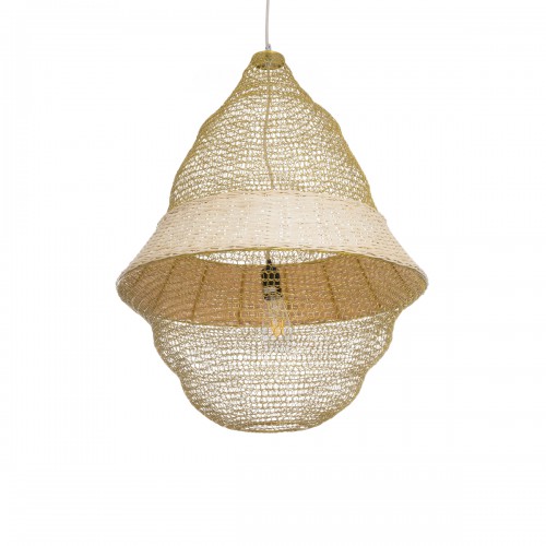 GloboStar® KENTUCKY 01911 Vintage Κρεμαστό Φωτιστικό Οροφής Μονόφωτο 1 x E27 AC220-240V IP20 - Φ60 x Υ80cm - Μπεζ Μεταλλικό με Μπαμπού Πλέγμα - 5 Χρόνια Εγγύηση Διακόσμηση - Φως - Χαλιά GloboStar® KENTUCKY 01911 Vintage Κρεμαστό Φωτιστικό Οροφής Μονόφωτο 1 x E27 AC220-240V IP20 - Φ60 x Υ80cm - Μπεζ Μεταλλικό με Μπαμπού Πλέγμα - 5 Χρόνια Εγγύηση Διακόσμηση - Φως - Χαλιά