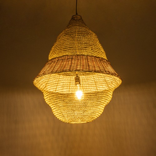 GloboStar® KENTUCKY 01911 Vintage Κρεμαστό Φωτιστικό Οροφής Μονόφωτο 1 x E27 AC220-240V IP20 - Φ60 x Υ80cm - Μπεζ Μεταλλικό με Μπαμπού Πλέγμα - 5 Χρόνια Εγγύηση Διακόσμηση - Φως - Χαλιά GloboStar® KENTUCKY 01911 Vintage Κρεμαστό Φωτιστικό Οροφής Μονόφωτο 1 x E27 AC220-240V IP20 - Φ60 x Υ80cm - Μπεζ Μεταλλικό με Μπαμπού Πλέγμα - 5 Χρόνια Εγγύηση Διακόσμηση - Φως - Χαλιά