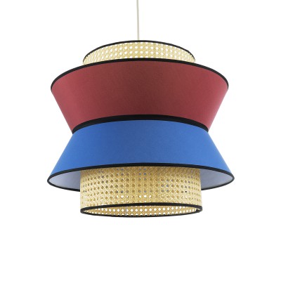GLOBOSTAR® SAIGE 01919 Boho Κρεμαστό Φωτιστικό Οροφής με Ντουί 1 x E27 AC 220-240V IP20 - Πολύχρωμο - Μ50 x Π50 x Υ43cm GLOBOSTAR® SAIGE 01919 Boho Κρεμαστό Φωτιστικό Οροφής με Ντουί 1 x E27 AC 220-240V IP20 - Πολύχρωμο - Μ50 x Π50 x Υ43cm