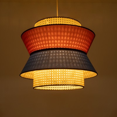 GLOBOSTAR® SAIGE 01919 Boho Κρεμαστό Φωτιστικό Οροφής με Ντουί 1 x E27 AC 220-240V IP20 - Πολύχρωμο - Μ50 x Π50 x Υ43cm GLOBOSTAR® SAIGE 01919 Boho Κρεμαστό Φωτιστικό Οροφής με Ντουί 1 x E27 AC 220-240V IP20 - Πολύχρωμο - Μ50 x Π50 x Υ43cm