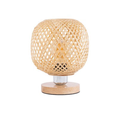 GloboStar® KERRY 01981 Μοντέρνο Επιτραπέζιο Φωτιστικό Πορτατίφ Μονόφωτο 1 x E27 AC220-240V IP20 - Φ18 x Υ25cm - Μπεζ Ξύλινο Μπαμπού Πλέγμα - 5 Χρόνια Εγγύηση Διακόσμηση - Φως - Χαλιά GloboStar® KERRY 01981 Μοντέρνο Επιτραπέζιο Φωτιστικό Πορτατίφ Μονόφωτο 1 x E27 AC220-240V IP20 - Φ18 x Υ25cm - Μπεζ Ξύλινο Μπαμπού Πλέγμα - 5 Χρόνια Εγγύηση Διακόσμηση - Φως - Χαλιά