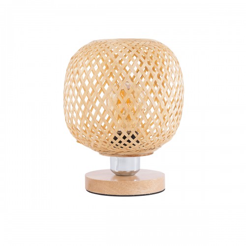 GloboStar® KERRY 01981 Μοντέρνο Επιτραπέζιο Φωτιστικό Πορτατίφ Μονόφωτο 1 x E27 AC220-240V IP20 - Φ18 x Υ25cm - Μπεζ Ξύλινο Μπαμπού Πλέγμα - 5 Χρόνια Εγγύηση Διακόσμηση - Φως - Χαλιά GloboStar® KERRY 01981 Μοντέρνο Επιτραπέζιο Φωτιστικό Πορτατίφ Μονόφωτο 1 x E27 AC220-240V IP20 - Φ18 x Υ25cm - Μπεζ Ξύλινο Μπαμπού Πλέγμα - 5 Χρόνια Εγγύηση Διακόσμηση - Φως - Χαλιά