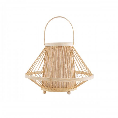 GloboStar® CATHY 02006 Boho Επιτραπέζιο Φωτιστικό Πορτατίφ Μονόφωτο 1 x E27 AC220-240V IP20 - Φ30 x Υ22cm - Μπεζ Ύφασμα με Μπεζ Ξύλινο Μπαμπού Πλέγμα - 5 Χρόνια Εγγύηση Διακόσμηση - Φως - Χαλιά GloboStar® CATHY 02006 Boho Επιτραπέζιο Φωτιστικό Πορτατίφ Μονόφωτο 1 x E27 AC220-240V IP20 - Φ30 x Υ22cm - Μπεζ Ύφασμα με Μπεζ Ξύλινο Μπαμπού Πλέγμα - 5 Χρόνια Εγγύηση Διακόσμηση - Φως - Χαλιά