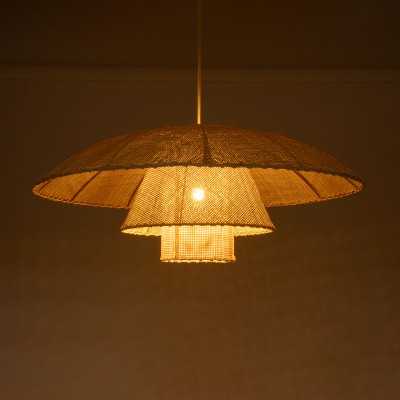 GLOBOSTAR® ZORA 02139 Boho Κρεμαστό Φωτιστικό Οροφής με Ντουί 1 x E27 AC 220-240V IP20 - Μπεζ - Μ80 x Π80 x Υ32cm GLOBOSTAR® ZORA 02139 Boho Κρεμαστό Φωτιστικό Οροφής με Ντουί 1 x E27 AC 220-240V IP20 - Μπεζ - Μ80 x Π80 x Υ32cm
