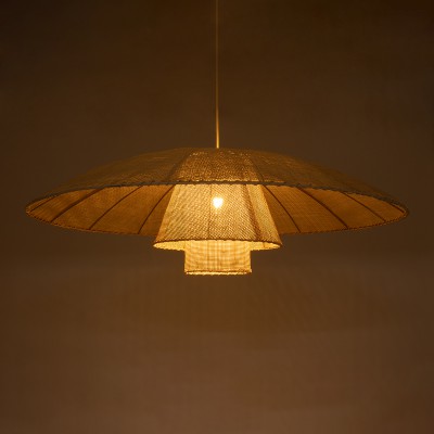GLOBOSTAR® ZORA 02140 Boho Κρεμαστό Φωτιστικό Οροφής με Ντουί 1 x E27 AC 220-240V IP20 - Μπεζ - Μ120 x Π120 x Υ40cm GLOBOSTAR® ZORA 02140 Boho Κρεμαστό Φωτιστικό Οροφής με Ντουί 1 x E27 AC 220-240V IP20 - Μπεζ - Μ120 x Π120 x Υ40cm