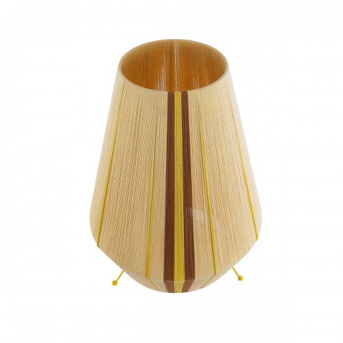 GloboStar® HABANA 02331 Boho Επιδαπέδιο Φωτιστικό Μονόφωτο 1 x E27 AC220-240V IP20 - Φ50 x Υ70cm - Μπεζ με Καφε και Κίτρινο Λεπτό Νήμα Βαμβακερό Πλέγμα - 5 Χρόνια Εγγύηση Διακόσμηση - Φως - Χαλιά GloboStar® HABANA 02331 Boho Επιδαπέδιο Φωτιστικό Μονόφωτο 1 x E27 AC220-240V IP20 - Φ50 x Υ70cm - Μπεζ με Καφε και Κίτρινο Λεπτό Νήμα Βαμβακερό Πλέγμα - 5 Χρόνια Εγγύηση Διακόσμηση - Φως - Χαλιά
