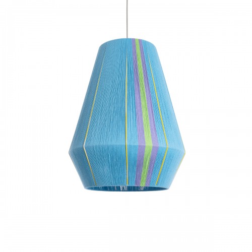 GloboStar® HABANA 02336 Boho Κρεμαστό Φωτιστικό Οροφής Μονόφωτο 1 x E27 AC220-240V IP20 - Φ50 x Υ60cm - Γαλάζιο με Μωβ και Πράσινο με Κίτρινες Λεπτομέριες Λεπτό Νήμα Βαμβακερό Πλέγμα - 5 Χρόνια Εγγύηση Διακόσμηση - Φως - Χαλιά GloboStar® HABANA 02336 Boho Κρεμαστό Φωτιστικό Οροφής Μονόφωτο 1 x E27 AC220-240V IP20 - Φ50 x Υ60cm - Γαλάζιο με Μωβ και Πράσινο με Κίτρινες Λεπτομέριες Λεπτό Νήμα Βαμβακερό Πλέγμα - 5 Χρόνια Εγγύηση Διακόσμηση - Φως - Χαλιά