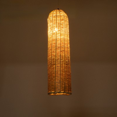 GloboStar® WAIKIKI 02349 Boho Κρεμαστό Φωτιστικό Οροφής Μονόφωτο 1 x E27 AC220-240V IP20 - Φ20 x Υ80cm - Μπεζ Ξύλινο Μπαμπού Καμπάνα - 5 Χρόνια Εγγύηση Διακόσμηση - Φως - Χαλιά GloboStar® WAIKIKI 02349 Boho Κρεμαστό Φωτιστικό Οροφής Μονόφωτο 1 x E27 AC220-240V IP20 - Φ20 x Υ80cm - Μπεζ Ξύλινο Μπαμπού Καμπάνα - 5 Χρόνια Εγγύηση Διακόσμηση - Φως - Χαλιά