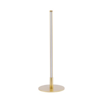 GloboStar® DALUMA 60469 Επιτραπέζιο Φωτιστικό LED CCT 8W 880lm 200° AC 220-240V - Εναλλαγή Φωτισμού μέσω On/Off All In One Ψυχρό 6000k+Φυσικό 4500k+Θερμό 2700k Μ15 x Π15 x Υ46cm - Χρυσό - 3 Χρόνια Εγγύηση Διακόσμηση - Φως - Χαλιά