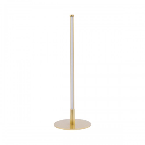 GloboStar® DALUMA 60469 Επιτραπέζιο Φωτιστικό LED CCT 8W 880lm 200° AC 220-240V - Εναλλαγή Φωτισμού μέσω On/Off All In One Ψυχρό 6000k+Φυσικό 4500k+Θερμό 2700k Μ15 x Π15 x Υ46cm - Χρυσό - 3 Χρόνια Εγγύηση Διακόσμηση - Φως - Χαλιά