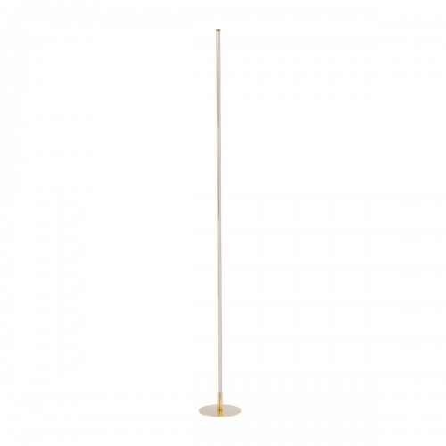 GloboStar® DALUMA 60472 Επιδαπέδιο Φωτιστικό LED CCT 24W 2640lm 200° AC 220-240V - Εναλλαγή Φωτισμού μέσω On/Off All In One Ψυχρό 6000k+Φυσικό 4500k+Θερμό 2700k Μ18 x Π18 x Υ160cm - Χρυσό - 3 Χρόνια Εγγύηση Διακόσμηση - Φως - Χαλιά