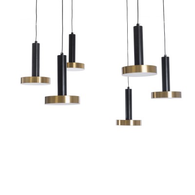 GLOBOSTAR® ZANE 60935 Κρεμαστό Φωτιστικό Design LED CCT 100W 11200lm 120° AC 220-240V IP20 - Εναλλαγή Φωτισμού μέσω Τηλεχειριστηρίου All In One Ψυχρό 6000k+Φυσικό 4500k+Θερμό 2700k Dimmable - Φ80 x Υ20cm - Μαύρο & Χρυσό - 3 Χρόνια Εγγύηση Διακόσμηση - GLOBOSTAR® ZANE 60935 Κρεμαστό Φωτιστικό Design LED CCT 100W 11200lm 120° AC 220-240V IP20 - Εναλλαγή Φωτισμού μέσω Τηλεχειριστηρίου All In One Ψυχρό 6000k+Φυσικό 4500k+Θερμό 2700k Dimmable - Φ80 x Υ20cm - Μαύρο & Χρυσό - 3 Χρόνια Εγγύηση Διακόσμηση -