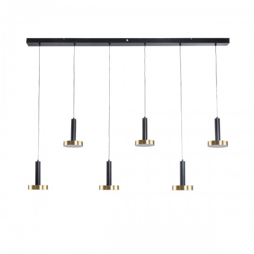 GLOBOSTAR® ZANE 60937 Κρεμαστό Φωτιστικό Design LED CCT 100W 11200lm 120° AC 220-240V IP20 - Εναλλαγή Φωτισμού μέσω Τηλεχειριστηρίου All In One Ψυχρό 6000k+Φυσικό 4500k+Θερμό 2700k Dimmable - Μ160 x Π15 x Υ20cm - Μαύρο & Χρυσό - 3 Χρόνια Εγγύηση Διακό GLOBOSTAR® ZANE 60937 Κρεμαστό Φωτιστικό Design LED CCT 100W 11200lm 120° AC 220-240V IP20 - Εναλλαγή Φωτισμού μέσω Τηλεχειριστηρίου All In One Ψυχρό 6000k+Φυσικό 4500k+Θερμό 2700k Dimmable - Μ160 x Π15 x Υ20cm - Μαύρο & Χρυσό - 3 Χρόνια Εγγύηση Διακό