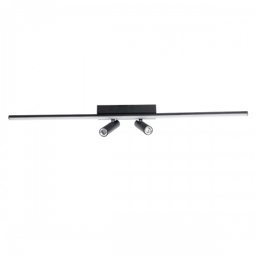 GLOBOSTAR® BARETTI 61226 Μοντέρνο Φωτιστικό Οροφής LED 24W 2688lm 160° & 45° AC 220-240V IP20 Ρυθμιζόμενο Λευκό CCT με On/Off 2700K/4500K/6000K - Lumileds SMD Chip - Μαύρο Ματ - Μ80 x Π5 x Υ15cm - 3 Χρόνια Εγγύηση GLOBOSTAR® BARETTI 61226 Μοντέρνο Φωτιστικό Οροφής LED 24W 2688lm 160° & 45° AC 220-240V IP20 Ρυθμιζόμενο Λευκό CCT με On/Off 2700K/4500K/6000K - Lumileds SMD Chip - Μαύρο Ματ - Μ80 x Π5 x Υ15cm - 3 Χρόνια Εγγύηση