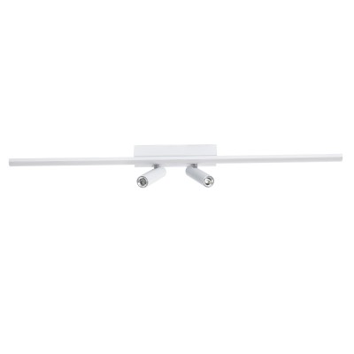 GLOBOSTAR® BARETTI 61227 Μοντέρνο Φωτιστικό Οροφής LED 24W 2688lm 160° & 45° AC 220-240V IP20 Ρυθμιζόμενο Λευκό CCT με On/Off 2700K/4500K/6000K - Lumileds SMD Chip - Λευκό Ματ - Μ80 x Π5 x Υ15cm - 3 Χρόνια Εγγύηση GLOBOSTAR® BARETTI 61227 Μοντέρνο Φωτιστικό Οροφής LED 24W 2688lm 160° & 45° AC 220-240V IP20 Ρυθμιζόμενο Λευκό CCT με On/Off 2700K/4500K/6000K - Lumileds SMD Chip - Λευκό Ματ - Μ80 x Π5 x Υ15cm - 3 Χρόνια Εγγύηση