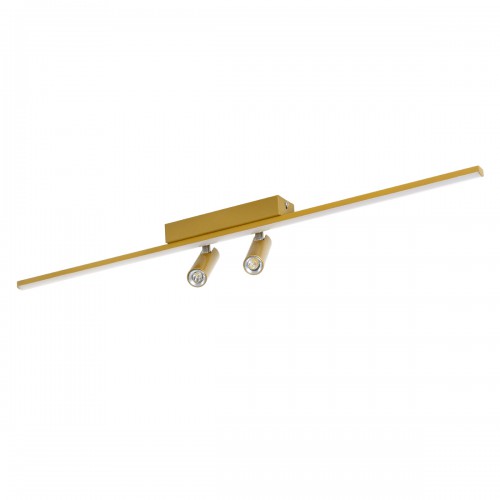 GLOBOSTAR® BARETTI 61228 Μοντέρνο Φωτιστικό Οροφής LED 24W 2688lm 160° & 45° AC 220-240V IP20 Ρυθμιζόμενο Λευκό CCT με On/Off 2700K/4500K/6000K - Lumileds SMD Chip - Χρυσό - Μ80 x Π5 x Υ15cm - 3 Χρόνια Εγγύηση GLOBOSTAR® BARETTI 61228 Μοντέρνο Φωτιστικό Οροφής LED 24W 2688lm 160° & 45° AC 220-240V IP20 Ρυθμιζόμενο Λευκό CCT με On/Off 2700K/4500K/6000K - Lumileds SMD Chip - Χρυσό - Μ80 x Π5 x Υ15cm - 3 Χρόνια Εγγύηση