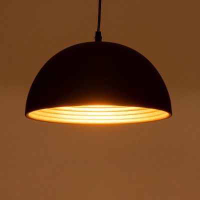 GloboStar® CHIME 01004 Μοντέρνο Κρεμαστό Φωτιστικό Οροφής Μονόφωτο Μαύρο Μεταλλικό Καμπάνα Φ30 x Y15cm Διακόσμηση - Φωτισμός - Χαλιά GloboStar® CHIME 01004 Μοντέρνο Κρεμαστό Φωτιστικό Οροφής Μονόφωτο Μαύρο Μεταλλικό Καμπάνα Φ30 x Y15cm Διακόσμηση - Φωτισμός - Χαλιά