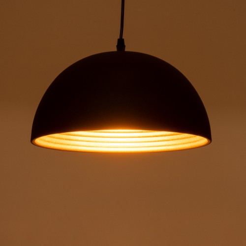 GloboStar® CHIME 01004 Μοντέρνο Κρεμαστό Φωτιστικό Οροφής Μονόφωτο Μαύρο Μεταλλικό Καμπάνα Φ30 x Y15cm Διακόσμηση - Φωτισμός - Χαλιά GloboStar® CHIME 01004 Μοντέρνο Κρεμαστό Φωτιστικό Οροφής Μονόφωτο Μαύρο Μεταλλικό Καμπάνα Φ30 x Y15cm Διακόσμηση - Φωτισμός - Χαλιά