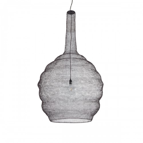 GloboStar® KENTUCKY 01887 Vintage Κρεμαστό Φωτιστικό Οροφής Μονόφωτο 1 x E27 AC220-240V IP20 - Φ90 x Υ110cm - Σκούρο Καφέ Μεταλλικό Πλέγμα Διακόσμηση - Φως - Χαλιά GloboStar® KENTUCKY 01887 Vintage Κρεμαστό Φωτιστικό Οροφής Μονόφωτο 1 x E27 AC220-240V IP20 - Φ90 x Υ110cm - Σκούρο Καφέ Μεταλλικό Πλέγμα Διακόσμηση - Φως - Χαλιά