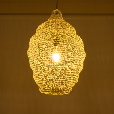 GLOBOSTAR® KENTUCKY 01898 Vintage Κρεμαστό Φωτιστικό Οροφής με Ντουί 1 x E27 AC 220-240V IP20 - Λευκό - Μ40 x Π40 x Y60cm GLOBOSTAR® KENTUCKY 01898 Vintage Κρεμαστό Φωτιστικό Οροφής με Ντουί 1 x E27 AC 220-240V IP20 - Λευκό - Μ40 x Π40 x Y60cm
