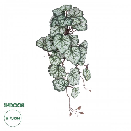 GloboStar® Artificial Garden REX BEGONIA HANGING PLANT 20604 Τεχνητό Διακοσμητικό Κρεμαστό Φυτό Βιγόνια Υ45cm Διακόσμηση - Φως - Χαλιά GloboStar® Artificial Garden REX BEGONIA HANGING PLANT 20604 Τεχνητό Διακοσμητικό Κρεμαστό Φυτό Βιγόνια Υ45cm Διακόσμηση - Φως - Χαλιά