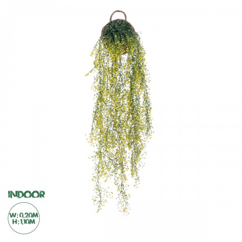 GloboStar® Artificial Garden GOLDEN BELL WILLOW 4 HANGING PLANT 20632 Κρεμαστό Τεχνητό Διακοσμητικό Φυτό Ιτίας Y110cm Διακόσμηση - Φως - Χαλιά GloboStar® Artificial Garden GOLDEN BELL WILLOW 4 HANGING PLANT 20632 Κρεμαστό Τεχνητό Διακοσμητικό Φυτό Ιτίας Y110cm Διακόσμηση - Φως - Χαλιά
