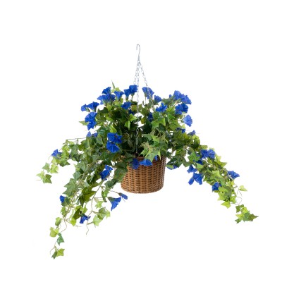 GloboStar® Artificial Garden MORNING GLORY HANGING PLANT 20636 Τεχνητό Κρεμαστό Διακοσμητικό Φυτό Ορτανσίας Y55cm GloboStar® Artificial Garden MORNING GLORY HANGING PLANT 20636 Τεχνητό Κρεμαστό Διακοσμητικό Φυτό Ορτανσίας Y55cm