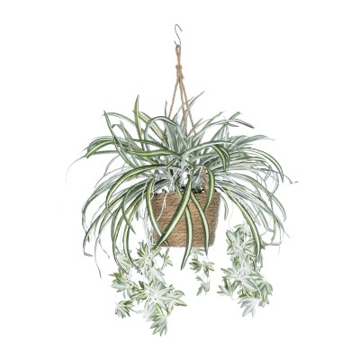 GloboStar® Artificial Garden CHLOROPHYTUM COMOSUM HANGING PLANT 20638 Τεχνητό Κρεμαστό Διακοσμητικό Χλωρόφυτο Y50cm Διακόσμηση - Φως - Χαλιά GloboStar® Artificial Garden CHLOROPHYTUM COMOSUM HANGING PLANT 20638 Τεχνητό Κρεμαστό Διακοσμητικό Χλωρόφυτο Y50cm Διακόσμηση - Φως - Χαλιά