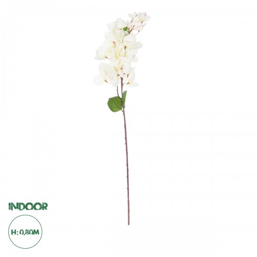 GloboStar® Artificial Garden BOUGAUVILLEA BRANCH 20659 Τεχνητό Διακοσμητικό Κλαδί Μπουκανβίλιας Λευκή Y80cm Διακόσμηση - Φως - Χαλιά GloboStar® Artificial Garden BOUGAUVILLEA BRANCH 20659 Τεχνητό Διακοσμητικό Κλαδί Μπουκανβίλιας Λευκή Y80cm Διακόσμηση - Φως - Χαλιά