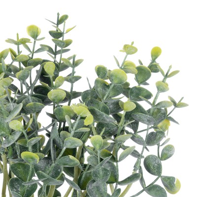 GloboStar® Artificial Garden EUCALYPTYS BRANCH  20775 Τεχνητό Διακοσμητικό Κλαδί Ευκαλύπτου Y37cm Διακόσμηση - Φως - Χαλιά